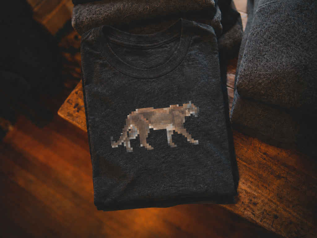 Pixelated Cougar